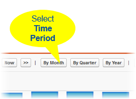 Screenshot: select time period