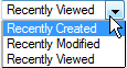 Screenshot: Filter on Team Members home page