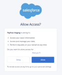 Screenshot: Allow Access? dialog