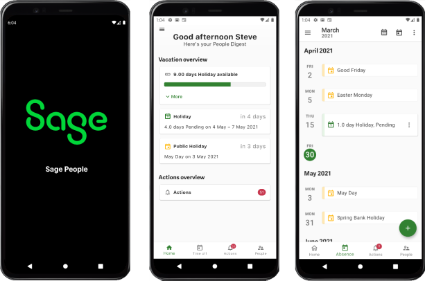 Sage People mobile: introduction