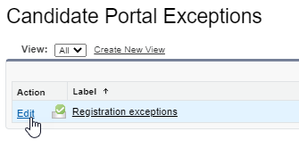 Configure the login error message