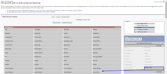 Screenshot: Adding fields to custom report types by dragging and dropping