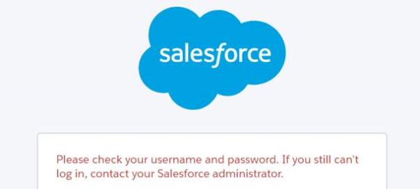 Salesforce Error Log In Troubleshooting